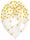 Luftballon Konfetti-Pastell sort. 9901847 6ST 27,5cm