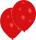 50 Latexballons Metallic rot, 27,5 cm