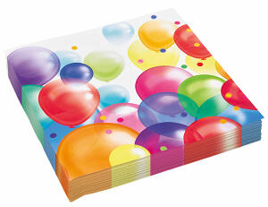 Servietten Balloons 33 cm 20 Stück