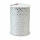 Ringelband metallic Cherie silber 100m x 10mm - mit Herzen, Präsent