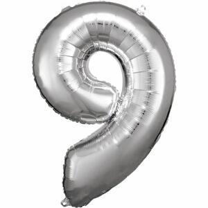 Folienballon Zahl 9