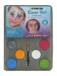 Schminkpalette 6 Farben Cover Girl, Blister