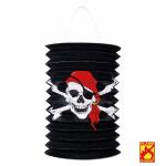 Laterne Pirat 28cm