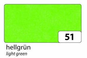 Blumenseide 50x70cm hellgrün FOLIA 90051   20g  26Bg