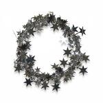 Decodraht Sterne silber 14682 2,7 m