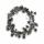 Decodraht Sterne silber 14682 2,7 m