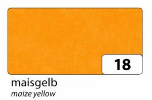 Blumenseide 50x70cm maisgelb FOLIA 90018   20g  26Bg