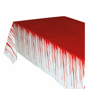 Tischdecke 137 x 275 cm blutig