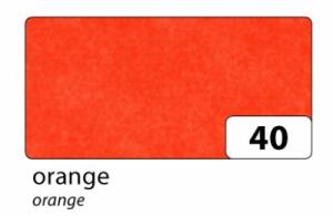 Blumenseide 50x70cm orange FOLIA 90040   20g  26Bg
