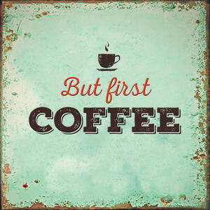 Serviette 25x25cm 20 St. First Coffee