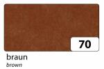 Blumenseide 50x70cm braun FOLIA 91070  20g  5Bg