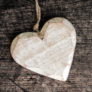 Servietten 20er FSC-Mix 33x33cm Wooden Heart