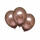 Luftballon SatinLuxe 6ST kupfer metallic 9907176