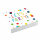 Motivserviette 25x25cm Confetti Birthday AMSCAN 9906347 20ST
