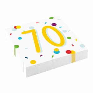 Serviette 33x33cm Amscan 194099006484