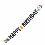 Partykette 180x15cm On The Road Birthday - mit Zahlen zum...