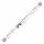Partykette Peppa Pig Happy Birthday - mit Zahlen zum Angeben des Alters, Amscan