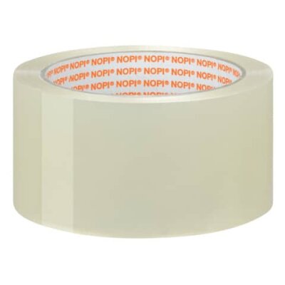 Nopi Verpackungsklebeband Universal, 50 mm x 66 m, transparent