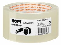 Nopi Verpackungsklebeband Universal, 50 mm x 66 m,...