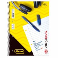 Idena Coll.Block FSC-Mix A4 lin,beids.Rand,4f.gel. -...