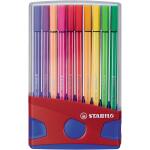 STABILO Pen 68 20er ColorParade rot/blau