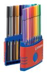 STABILO Pen 68 20er ColorParade rot/blau