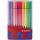STABILO Pen 68 20er ColorParade rot/blau