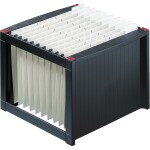 Hängeregistraturgestell schwarz/rot, stapelbar -...