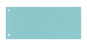 Trennstreifen RC blau 100 Blatt, 240x105mm - Blauer Engel 8cm Lochung auf Schmalseite, 160g - RC Karton