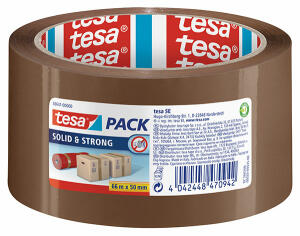tesapack Solid & Strong Paketband braun