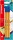 STABILO point 88 3er Blister blau