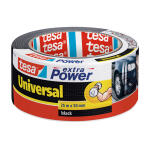 Gewebeband 50mm 25m schwarz TESA 56388-00001-07 Extrapower