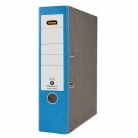 Idena Ordner A4 FSC-Mix 8cm Wolkenmarmor blau