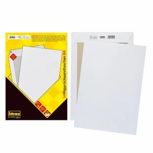Idena VT B4 weiss FSC-Mix Rückwand,hk,120g/m²,5Stk. - Papprückwandtaschen, B4, haftklbend, weiß, - 5 Stück