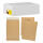 Idena FT B4 braun FSC-Rec 4cm Boden,hk,o.F.,100Stk. - Faltentaschen, B4, 40er Falte, haftklebend, - braun, 100 Stück, 150g/m²