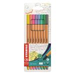 STABILO point 88 8er Etui „Pastel colors"