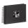 Spiralalbum Fine Art schwarz,24x17cm,50 Seiten