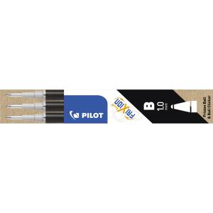 Pilot Tintenrollermine FriXion BLS-FR10 - 0,5 mm, schwarz, 3er Pack