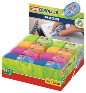 Korrekturroller Mini 5 mm sort TESA 59816-00000-00 ecoLogo