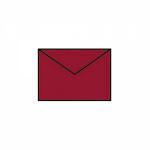 Coloretti Briefumschläge 5 Stück C7 Rosso