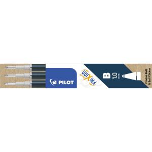 Pilot Tintenrollermine FriXion BLS-FR10 - 0,5 mm, schwarzblau, 3er Pack