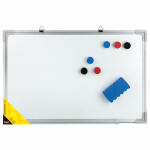 Idena Whiteboard Set 40x60cm,6 Magnete,Schwamm