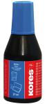 Stempelfarbe ohne Öl, 27ml blau mit Verstreicher #...