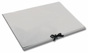 Zeichenmappe mit Band 50x70 cm FOLIA 6907 Graupappe