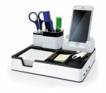 Desk Organizer 3 USB Lade-Anschlüsse