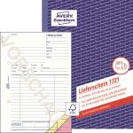 Zweckform 1721 Lieferscheine mit Empfangsschein, DIN A5,...