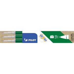 Pilot Tintenrollermine FriXion BLS-FR10 - 0,5 mm, grün, 3er Pack