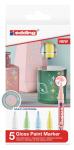 Edding Glanzlackmarker 751 5er-Set sortiert pastell