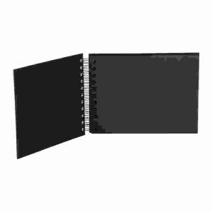 Fotospiralbuch SOHO 19,5x14,5cm schwarz RÖSSLER 1329452700 40Seiten