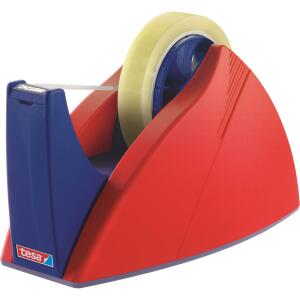 tesa Tischabroller Easy Cut - für Rollen bis 33 m x 19 mm, royalblau Abroller